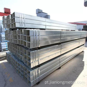 ASTM A53 Hot Dip galvanized Aço Square Tubs